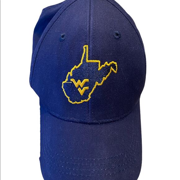 West Virginia Mountraineers Hat/Cap in Blue with Yellow trim. - Picture 1 of 7